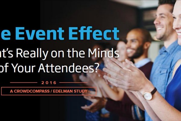 2016 benchmark study: A look inside the mind of the event attendee