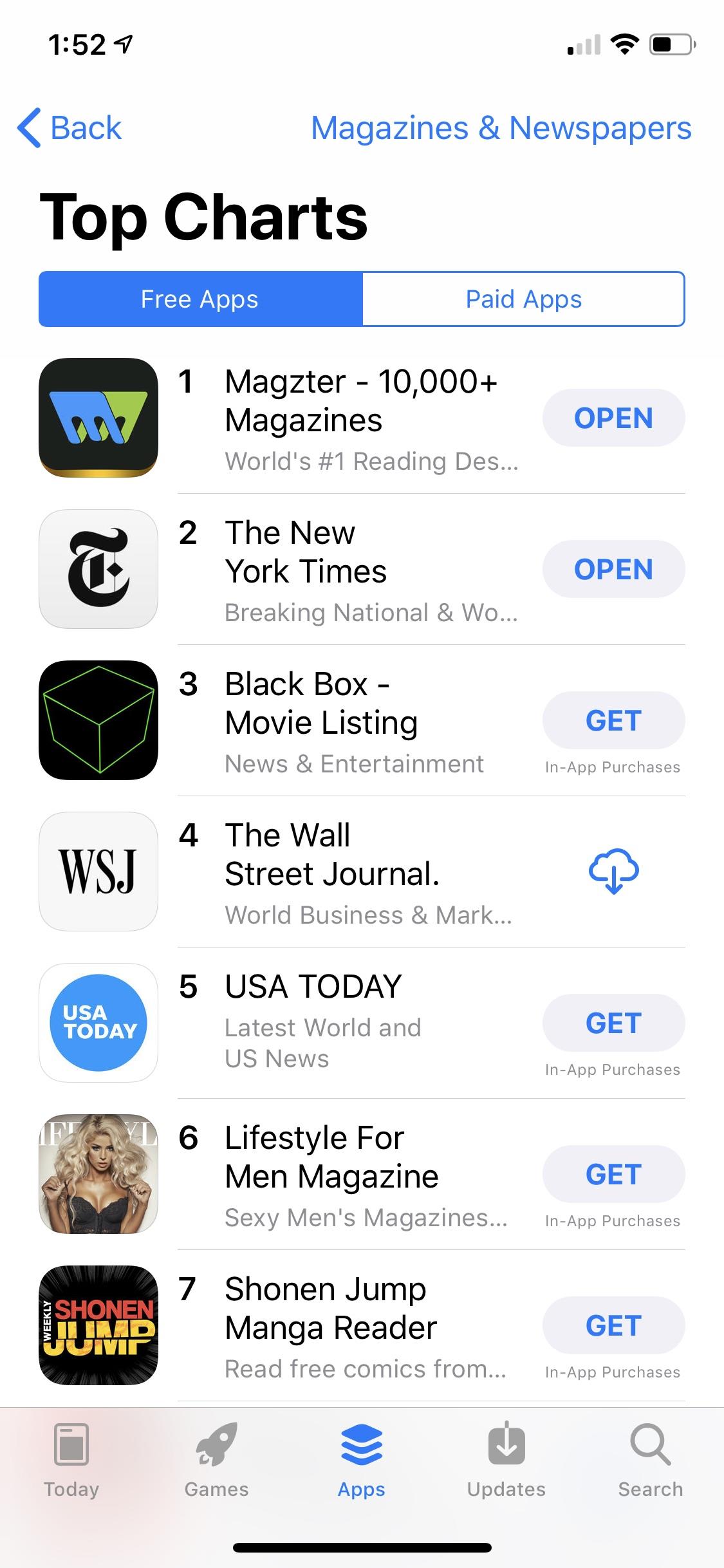 Magzter is ranked among the Top 10 iOS Apps - FIPP