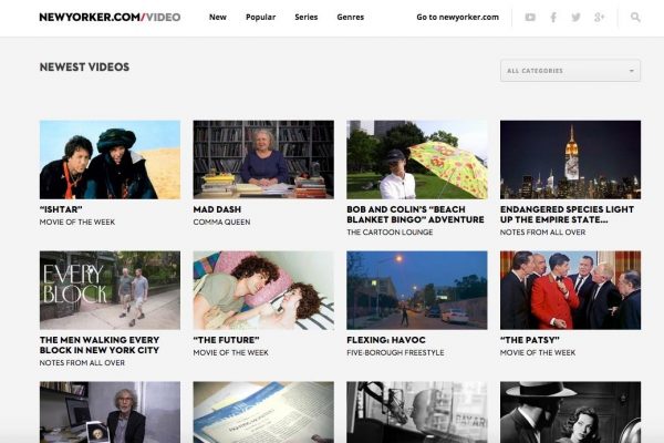 The New Yorker is ambitious about video, but has a long way to go