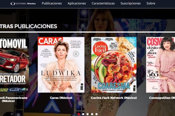 PressReader’s Branded Editions partners with Spanish-speaking Editorial Televisa