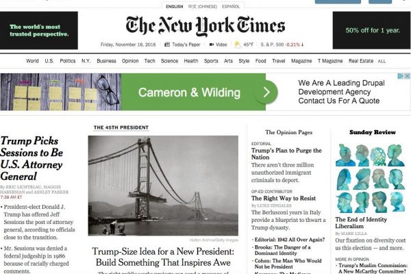100m online readers and counting: The New York Times CEO on why quality content and uncompromising coverage matters