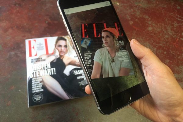 ELLE brings augmented reality to magazine cover