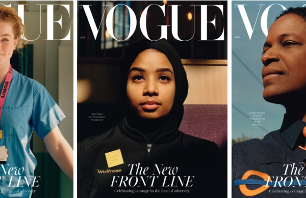 British Vogue dedicates July issue to the new front line