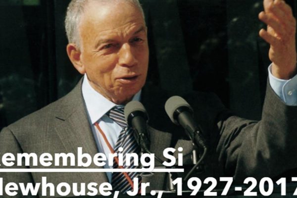 Si Newhouse, Jr., chairman of Condé Nast, dies at 89