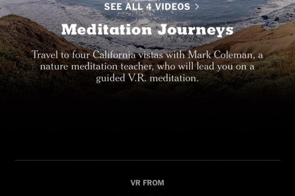 Lessons from The New York Times on virtual reality