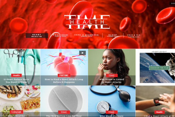 Time Inc. launches Time Health
