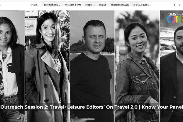 Travel + Leisure magazine: armchair trips provide escapism from lockdown