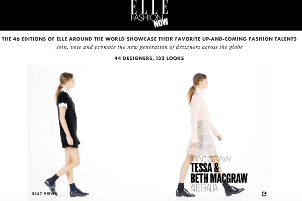 ELLE launches ‘Fashion Now’, showcasing the new generation of fashion designers from around the world
