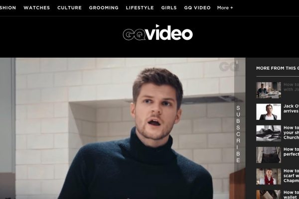 Condé Nast UK launches GQ Video