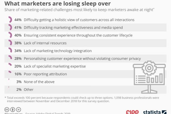 Chart of the week: What marketers are loosing sleep over