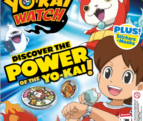 Egmont Publishing launches Yo-Kai Watch issue of showcase