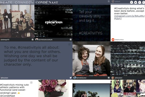 Condé Nast highlights creativity in brands with social campaign