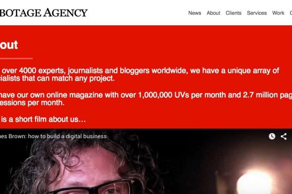 James Brown on how his destination site inspired a very successful branded content agency