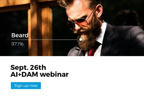 Join a free webinar on how AI can help DAM users