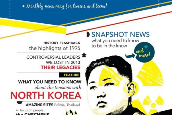 GLOOP! magazine offers curated content addressed to young teens