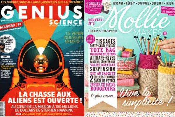 Oracom launches BBC Focus and Mollie Makes in France