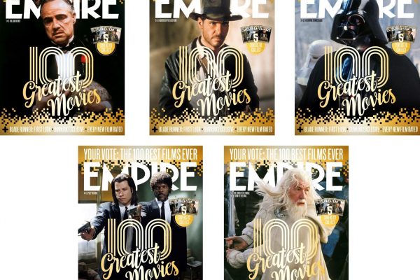 Empire Magazine prints five iconic collector’s covers to mark 100 greatest films poll