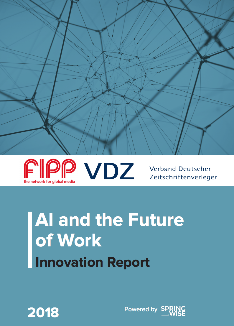Springwise report on AI and the future of work released at DIS - FIPP