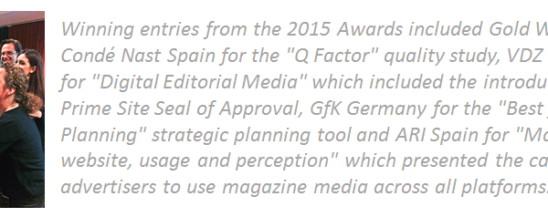 FIPP Insight Awards 2016 call for entries