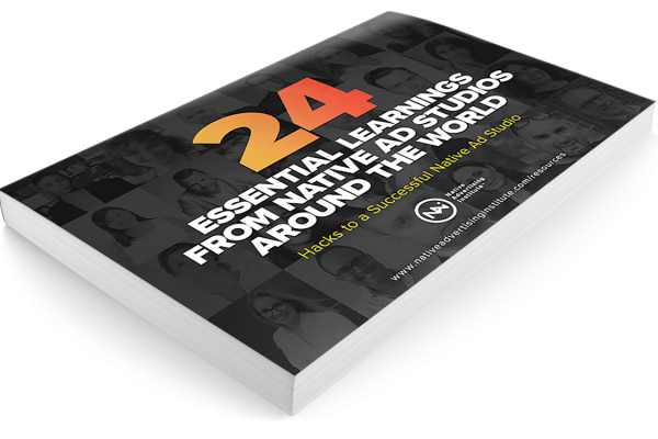 24 native ad studios reveal their most important learnings in new ebook