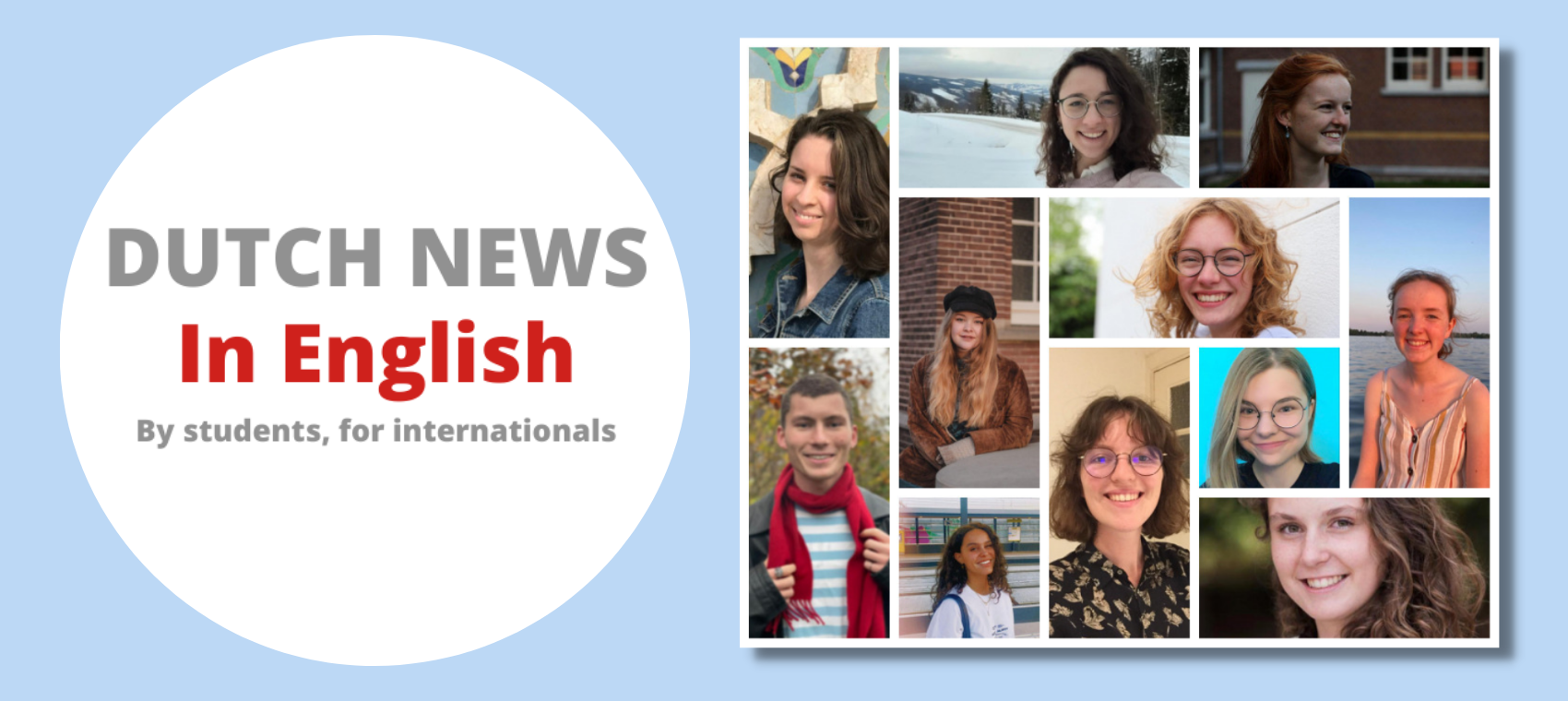 The Dutch students who set up a volunteer English news service during ...