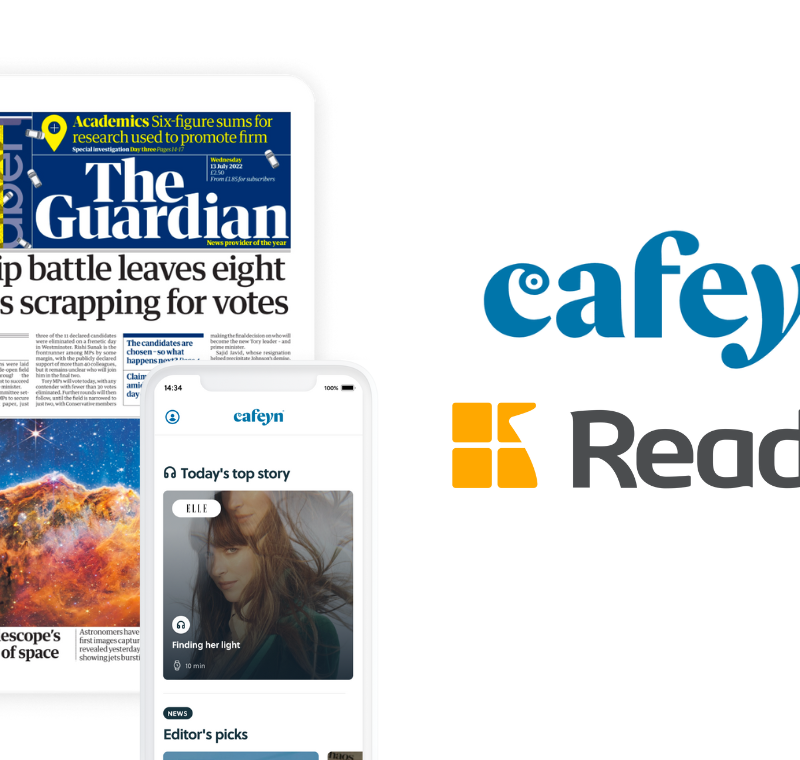 Cafeyn to acquire non-Nordic activities of Readly