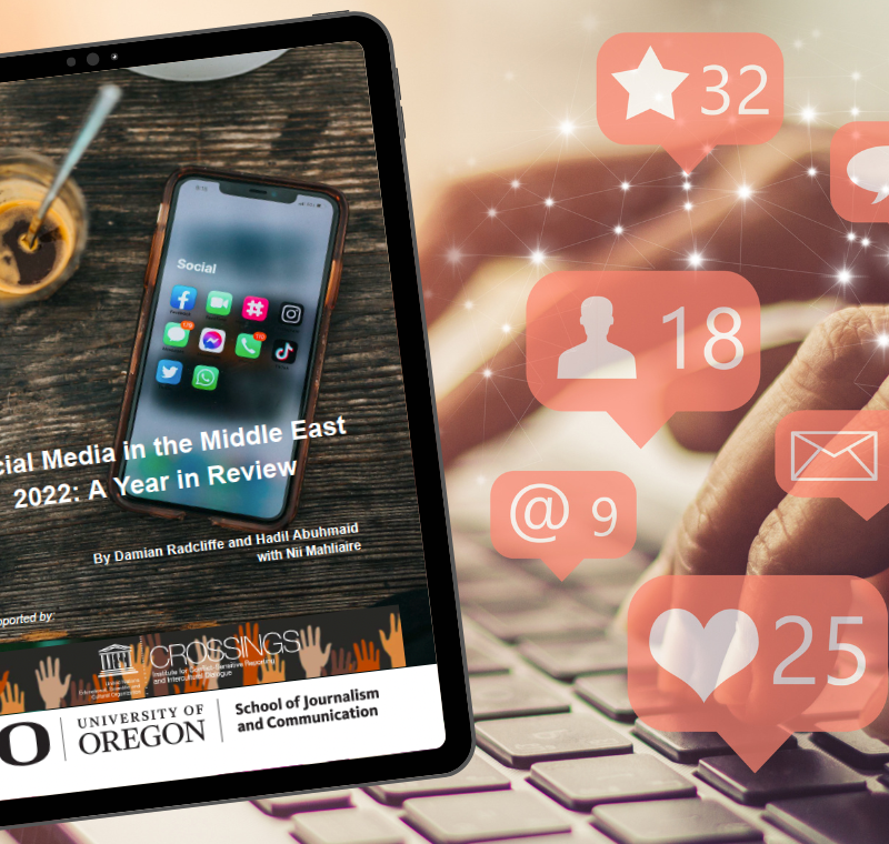 University of Oregon – UNESCO Crossings Institute report sheds light on social media use in the Middle East and North Africa