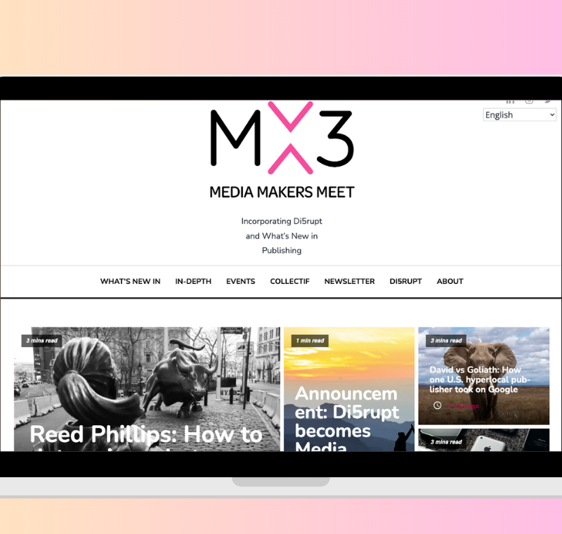 Di5rupt rebrands as Media Makers Meet – Mx3